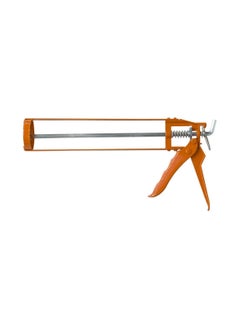 RACO RACO General Purpose Silicone Gun, Suitable for Home & Office use with 10:1 Thrust Ratio, Metal Caulking Gun with Quick Release Plate for Adhesives, Caulk, Silicone, and other Cartridges  - Image 1