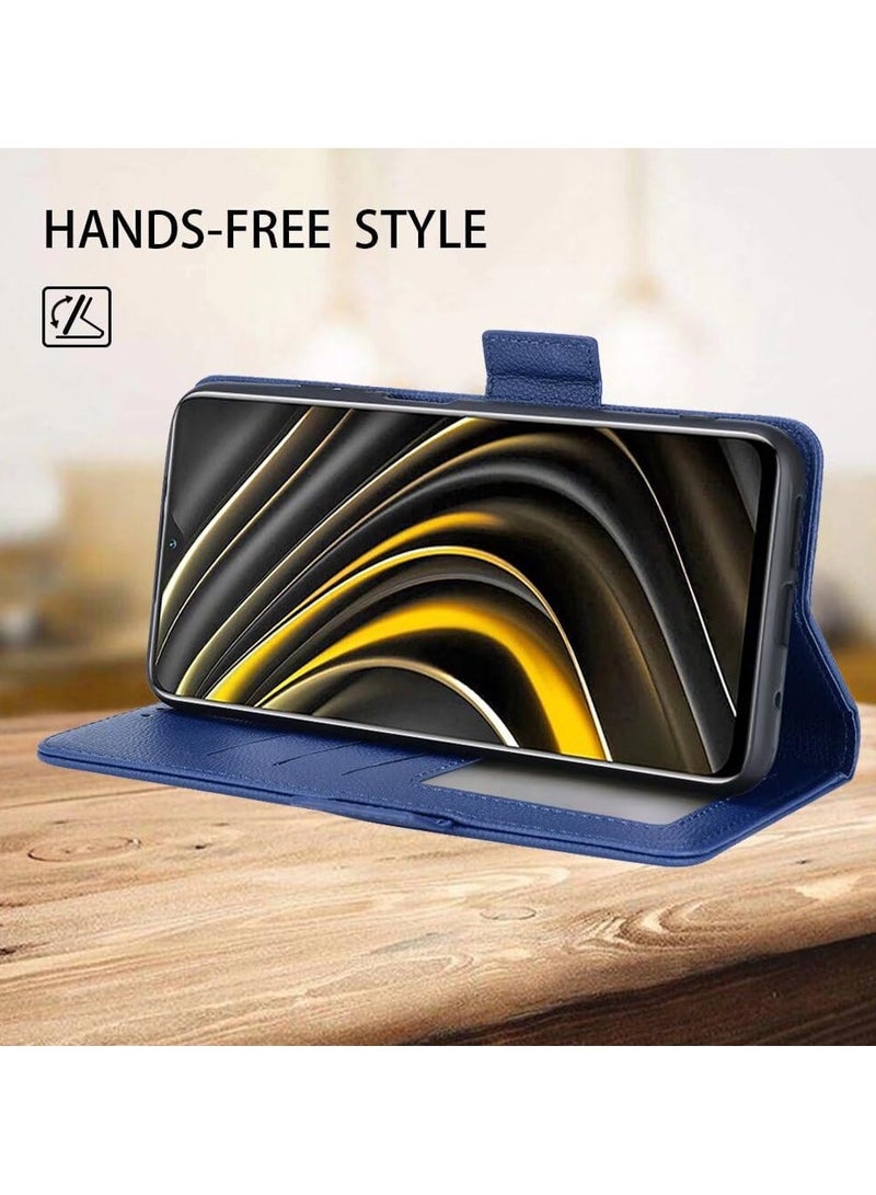 general Case compatible with T-Mobile T Phone 3/T-Mobile Revvl 8, magnetic side clasp, textured leather design, PU leather case, 3 slots, stand function - Image 2