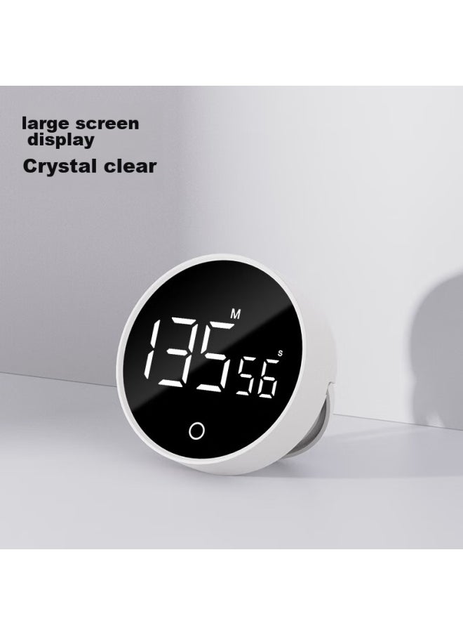 Baijie Timer Mechanical Timer, Kitchen Baking Steaming Fish Countdown Timer Time Management Tool, Magnetic Attachment