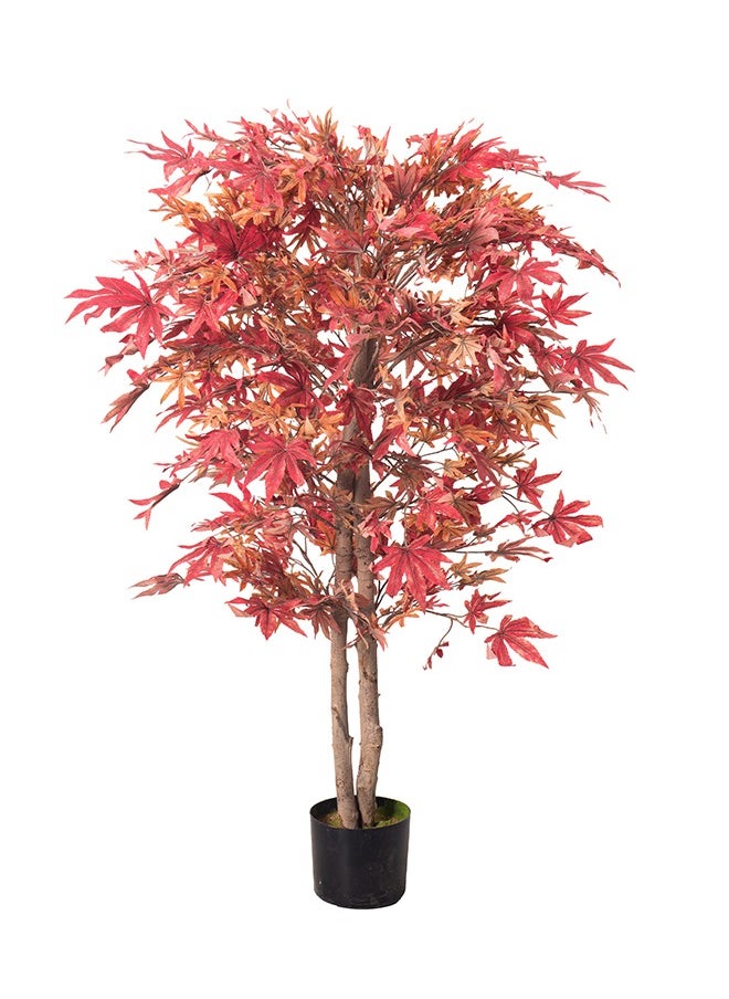 Bolivia's - Artificial Maple Tree Tall Fake Potted Maple Tree with Planter Large Faux Olive Branches and Fruits Artificial Tree for Modern Home Office Living Room Floor Decor Indoor - Image 1