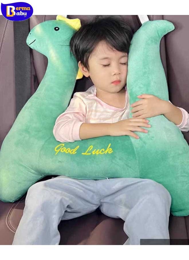 Berma Baby - Kid Neck Head Support U-Shape Cute Dinosaur Kids Safety Pillows Children Sleep Pillow Car Supplies - Image 1