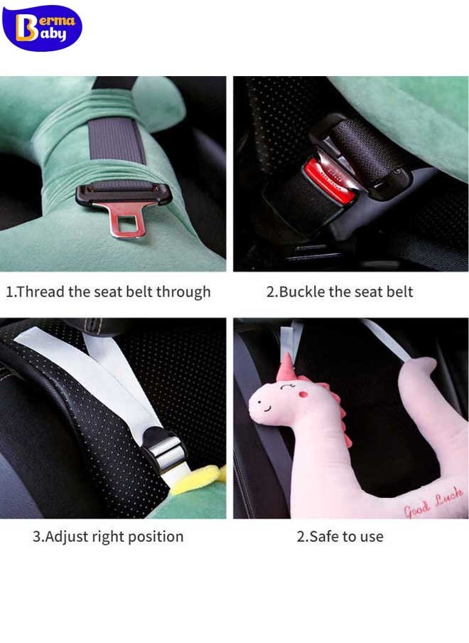 Berma Baby - Kid Neck Head Support U-Shape Cute Dinosaur Kids Safety Pillows Children Sleep Pillow Car Supplies - Image 1