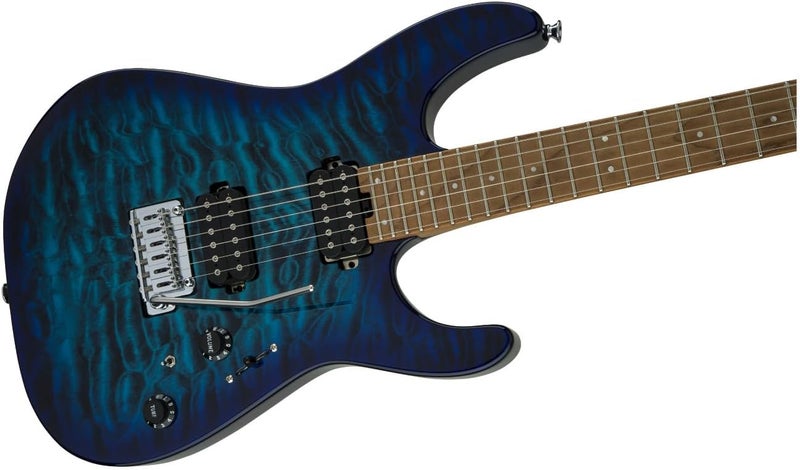 Charvel Pro-Mod DK24 HH 2PT CM Chlorine Burst Electric Guitar - Image 5