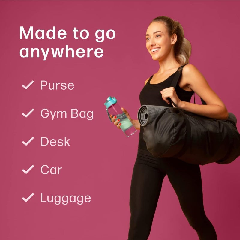 Dew Well Deodorant Wipes - Individually Wrapped Armpit Wipes - Aluminum Free Body Sheets with Natural Extracts - Rose Towelette for Travel - 50 Count, Pack of 1, Rose - Image 5