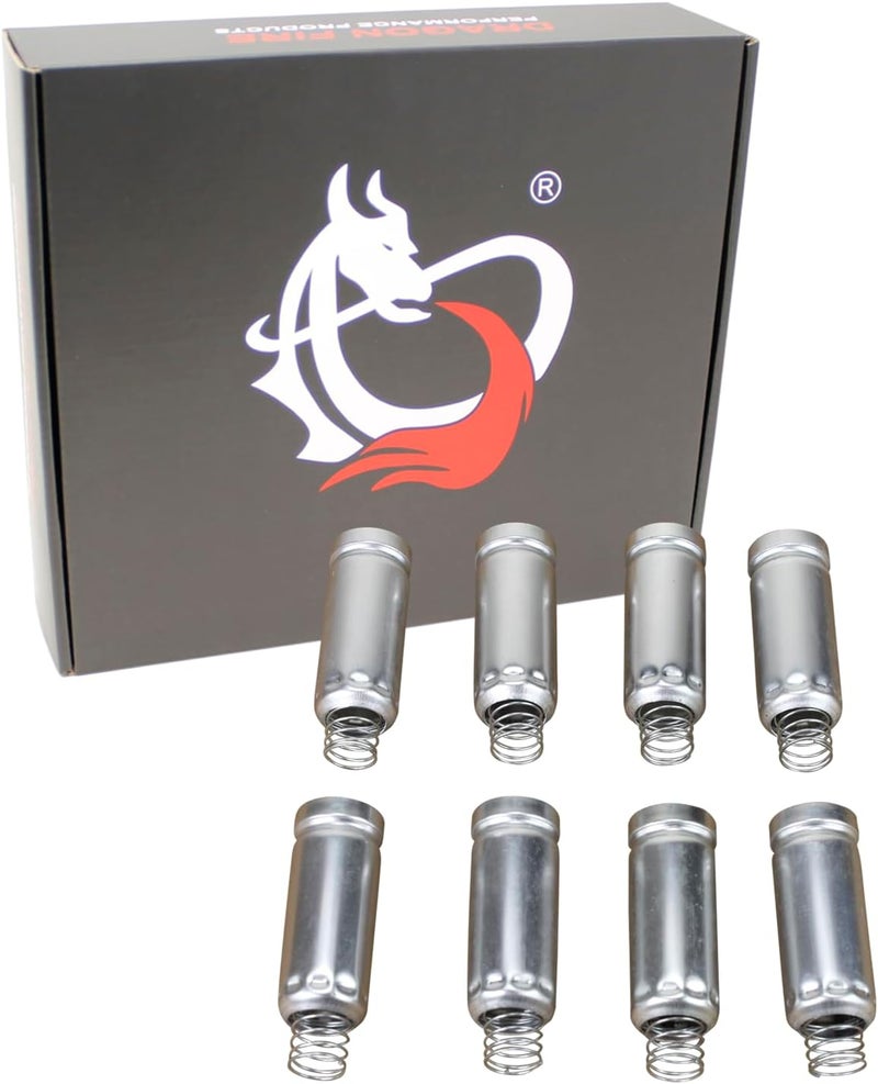 AIP Electronics Dragon FIRE Performance Tune Up Spark Plug Wire Metal Heat Shield Set Kit for Chevy V8 Engines - Image 1