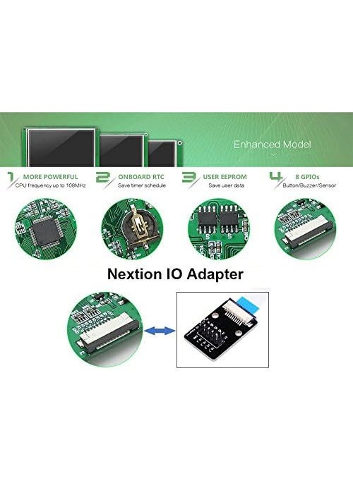 NEXTION NEXTION Enhanced IO Adapter GPIO Expansion Board Enhanced 24 28 32 35 43 5 7 Intelligent Display 7 101 inch  - Image 4