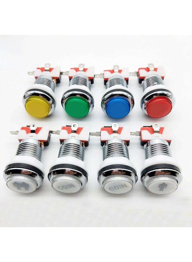 ام كي طقم أزرار قوس ألعاب DIY مع لوحة دارات عصا التحكم USB للكمبيوتر بجهد 5 فولت مع إضاءة - Image 2