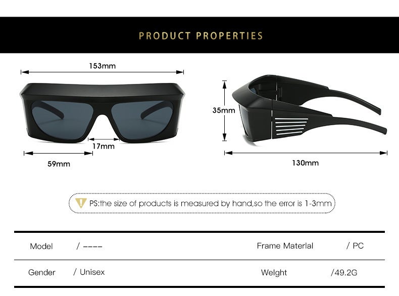 Sunglasses UV Protection Fashion 9371 - Image 5