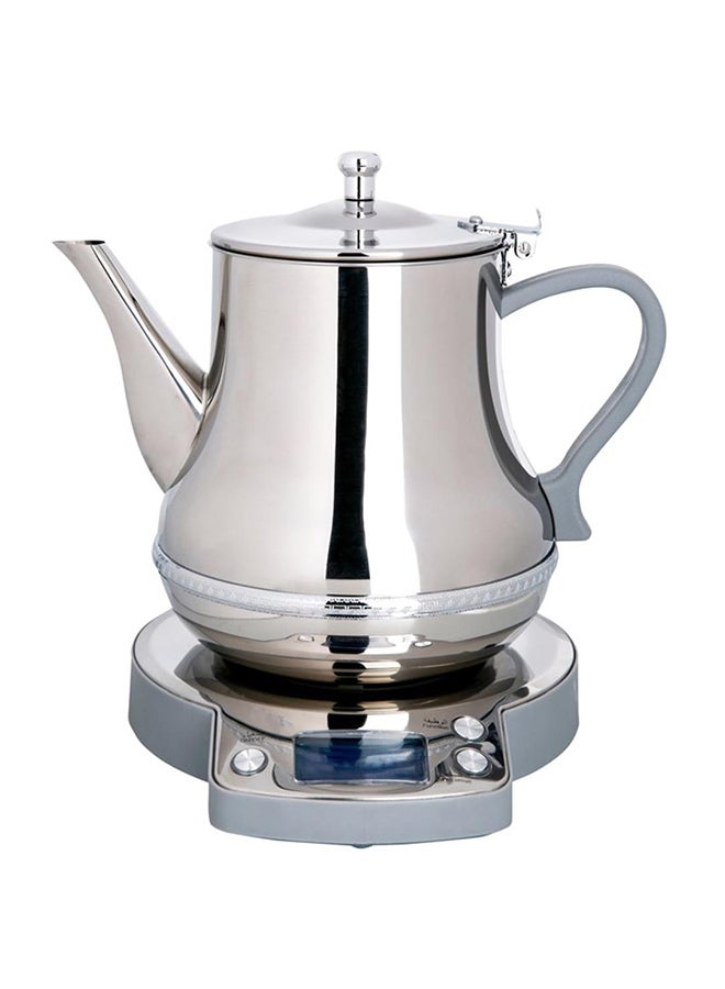 Crownline Karak Tea/Arabic Coffee Maker Silver 0.8Liters - Image 5
