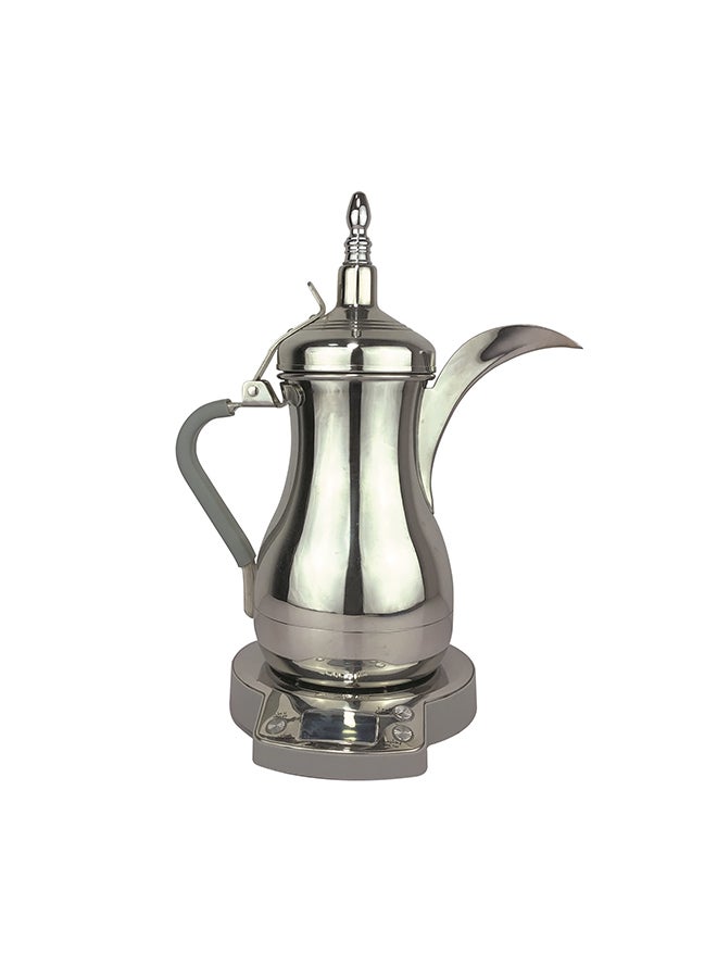 Crownline Karak Tea/Arabic Coffee Maker Silver 0.8Liters - Image 3