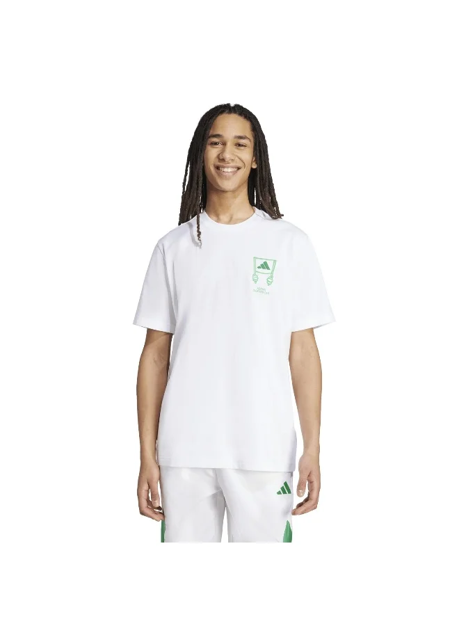 Adidas Adidas M Stad Crowd T M White Not Sports Specific T-Shirts For Men