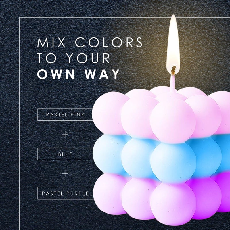 ALEXES Wax Dyes for Candle Making - 16 Colors Set of Candle Wax Dyes - Candle Color Dye for Soy Wax - Candle Dye for Soy Candle Making - Color for Candle Making 0.2 oz - Image 5