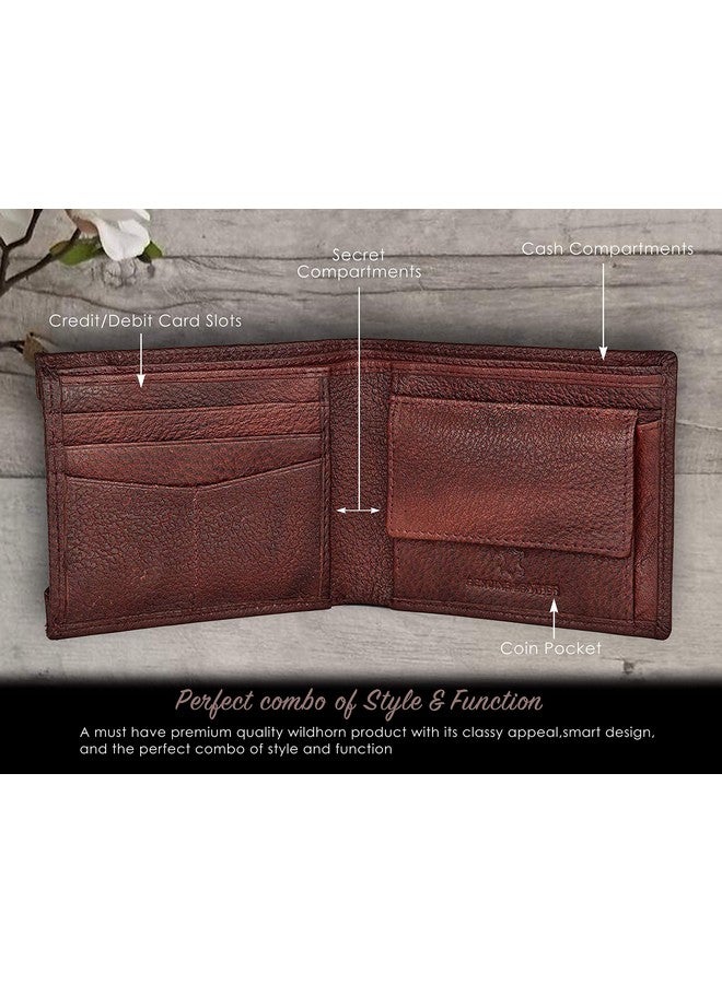 Wildhorn محفظة وايلدهورن الجلدية للرجال، بني - Image 4