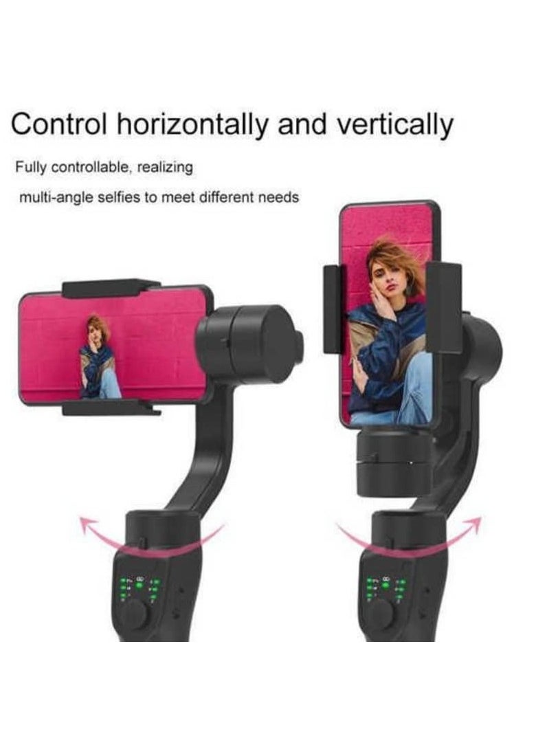 AROAQ - Gimbal Stabilizer for Smartphone Android Cell Phone 3-Axis Handheld Gimble Stick w/Grip Tripod Ideal for Vlogging YouTube Vlog TikTok Instagram Live Video Kit - Image 1