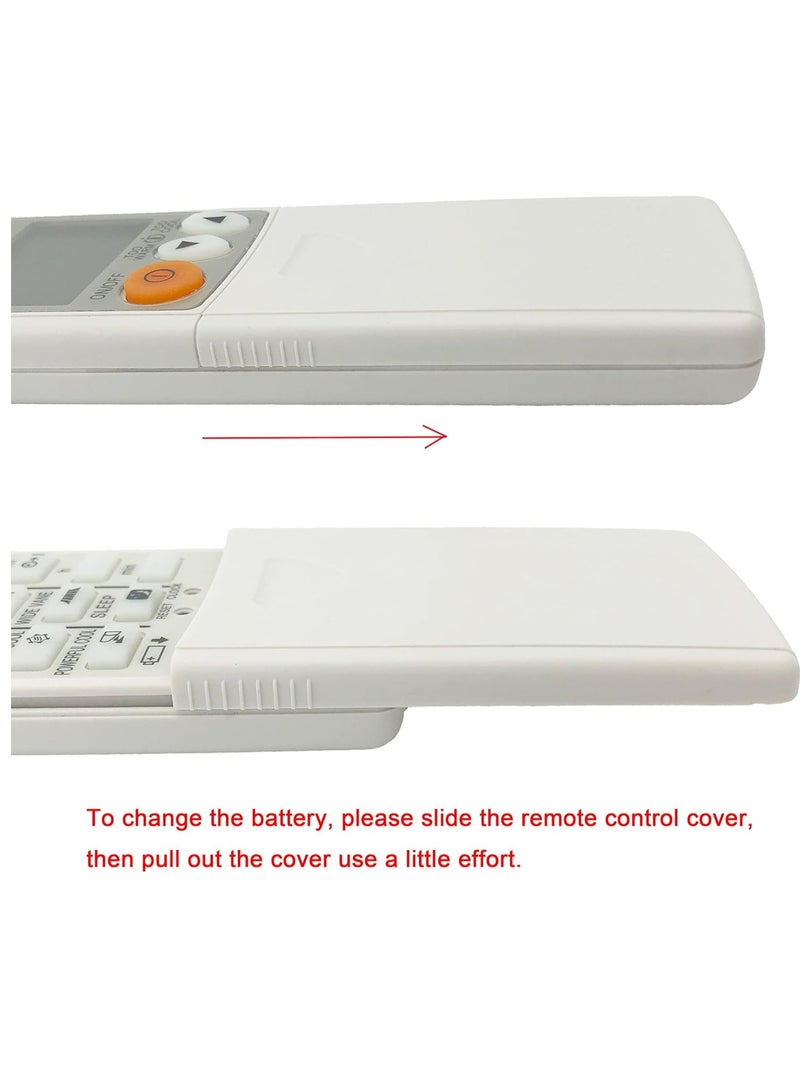 TIGER Universal Remote Control Replacement for Mitsubishi Air Conditioner A/C | Compatible with Most Models Including MSZ-A12NA, MSZ-GE09NA, MSZ-A15NA, MSZ-D30NA, MSZ-A24NA-1, KM07M, KM15E | Easy to Use, No Setup Required - Image 4