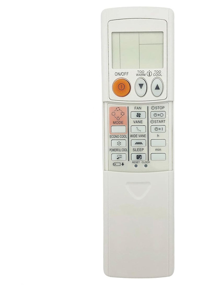 TIGER Universal Remote Control Replacement for Mitsubishi Air Conditioner A/C | Compatible with Most Models Including MSZ-A12NA, MSZ-GE09NA, MSZ-A15NA, MSZ-D30NA, MSZ-A24NA-1, KM07M, KM15E | Easy to Use, No Setup Required - Image 2