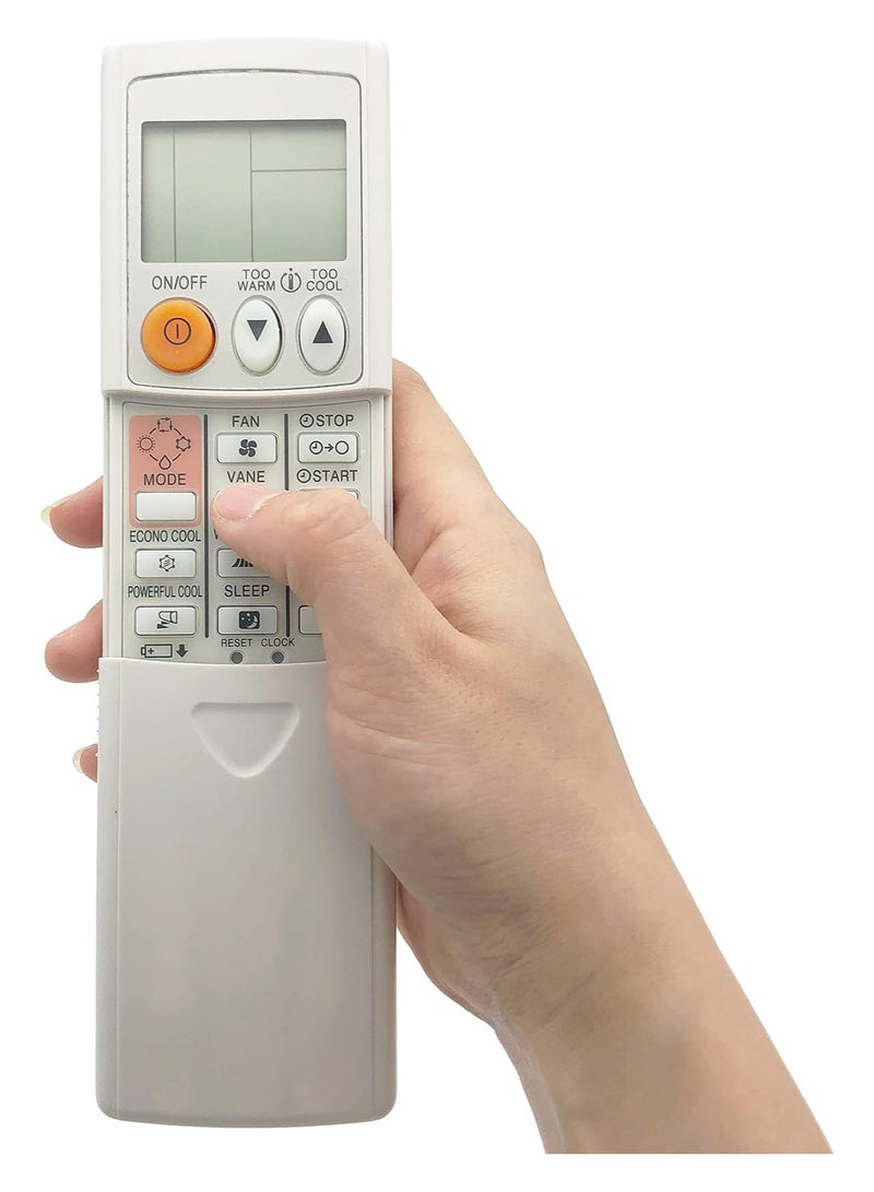 TIGER Universal Remote Control Replacement for Mitsubishi Air Conditioner A/C | Compatible with Most Models Including MSZ-A12NA, MSZ-GE09NA, MSZ-A15NA, MSZ-D30NA, MSZ-A24NA-1, KM07M, KM15E | Easy to Use, No Setup Required - Image 5