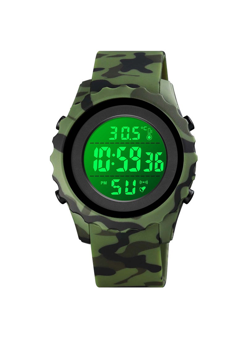 Men's Fashion Trend Multifunctional LED Luminous Waterproof Outdoor Sports Digital Watch 5471GNCMWT - Image 1