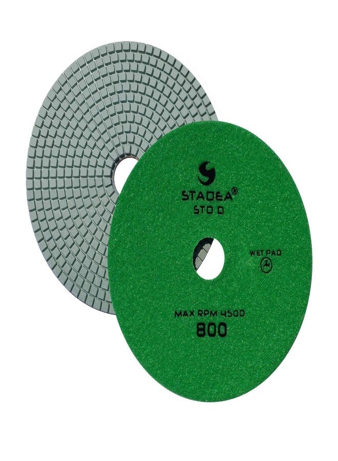 Stadea PPW255B Diamond Polishing Pad 7 Inch Grit 800 For Marble Concrete Stones Terrazzo Granite Floor Polishing - Image 1