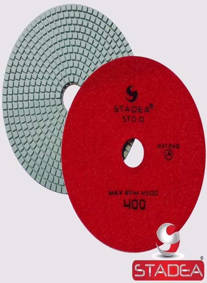 Stadea PPW255B Diamond Polishing Pad 7 Inch Grit 800 For Marble Concrete Stones Terrazzo Granite Floor Polishing - Image 5