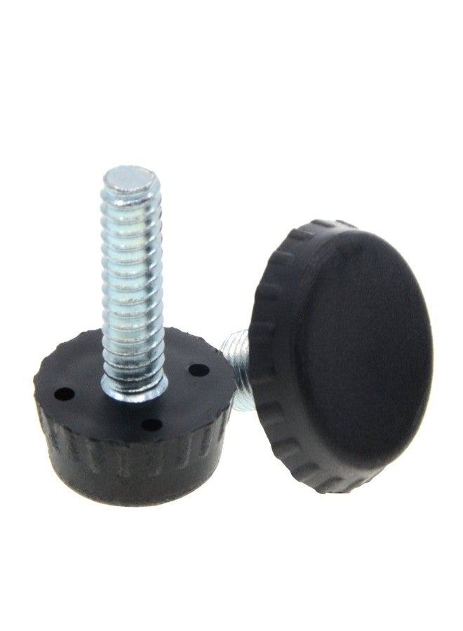 Saim Screw On Furniture Glide Leveling Foot Adjuster 6mm x 15mm UNC Pitch 1mm 20 Pcs - Image 4