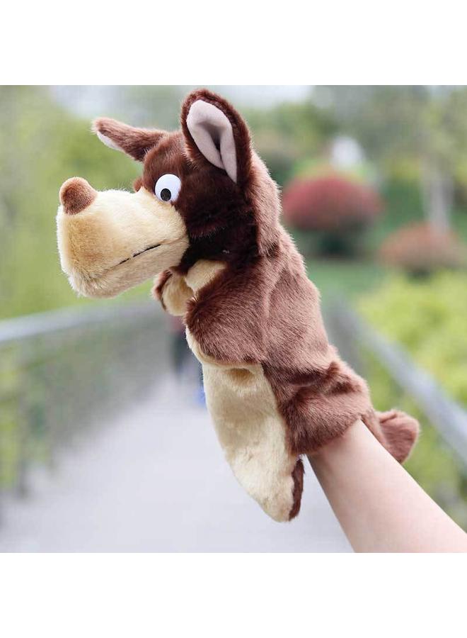 Bluejw Hand Puppet Plush Toy Kindergarten Story Props Wolf Hand Puppet Parent-child 21 Years New Comfort Doll - Image 3