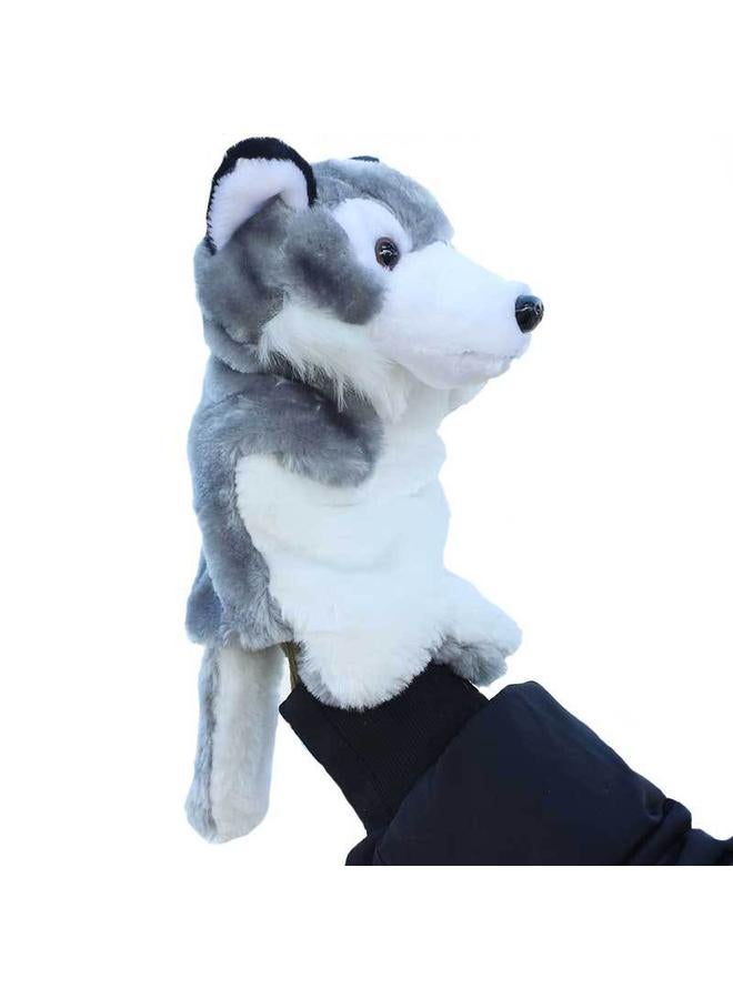 Bluejw Hand Puppet Plush Toy Kindergarten Story Props Wolf Hand Puppet Parent-child 21 Years New Comfort Doll - Image 2