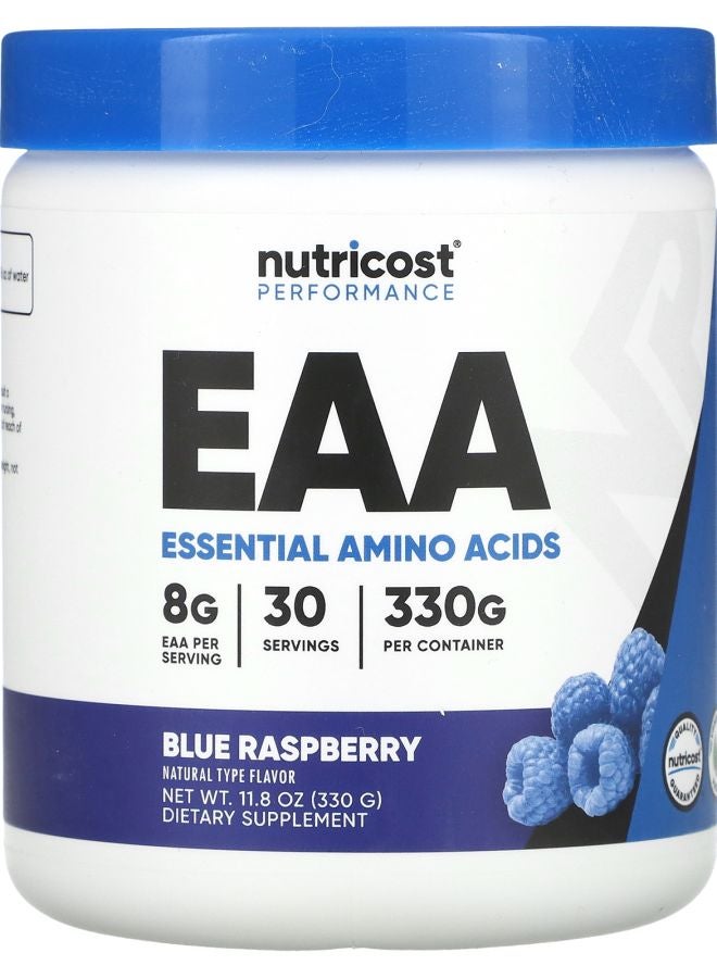 Nutricost Performance EAA Blue Raspberry 11.8 oz (330 g)