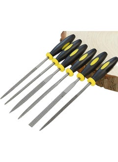 6163 Mini Wood Rasp File Set 14 cm (6 Pieces)