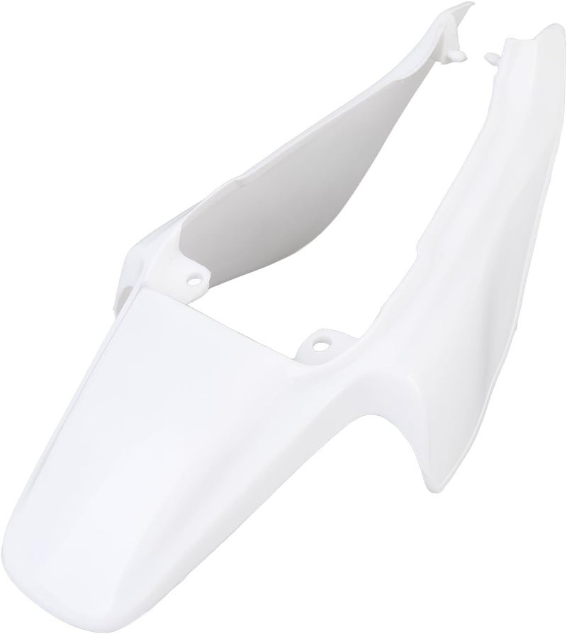 Keenso Front Mud Flaps, ABS Plastic Mudguard Fairing Kit Front Number Plate Body Panel Replacement with Pure White Design for Monkey Z50R Baja 1988-1999 - Image 3