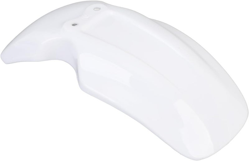 Keenso Front Mud Flaps, ABS Plastic Mudguard Fairing Kit Front Number Plate Body Panel Replacement with Pure White Design for Monkey Z50R Baja 1988-1999 - Image 4