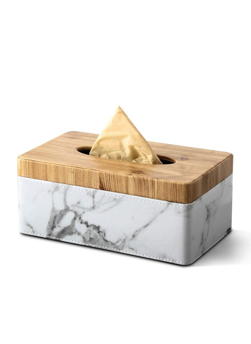 PU Leather Tissue Box Cover, Rectangular Napkin Holder Case for Home, Office, Car, Living Room Desks and Tables - pzsku/Z8FFDC06A6DBE955879DFZ/45/_/1702620599/f6df4f55-12a2-4e38-b8ba-f14ba1fbb35a