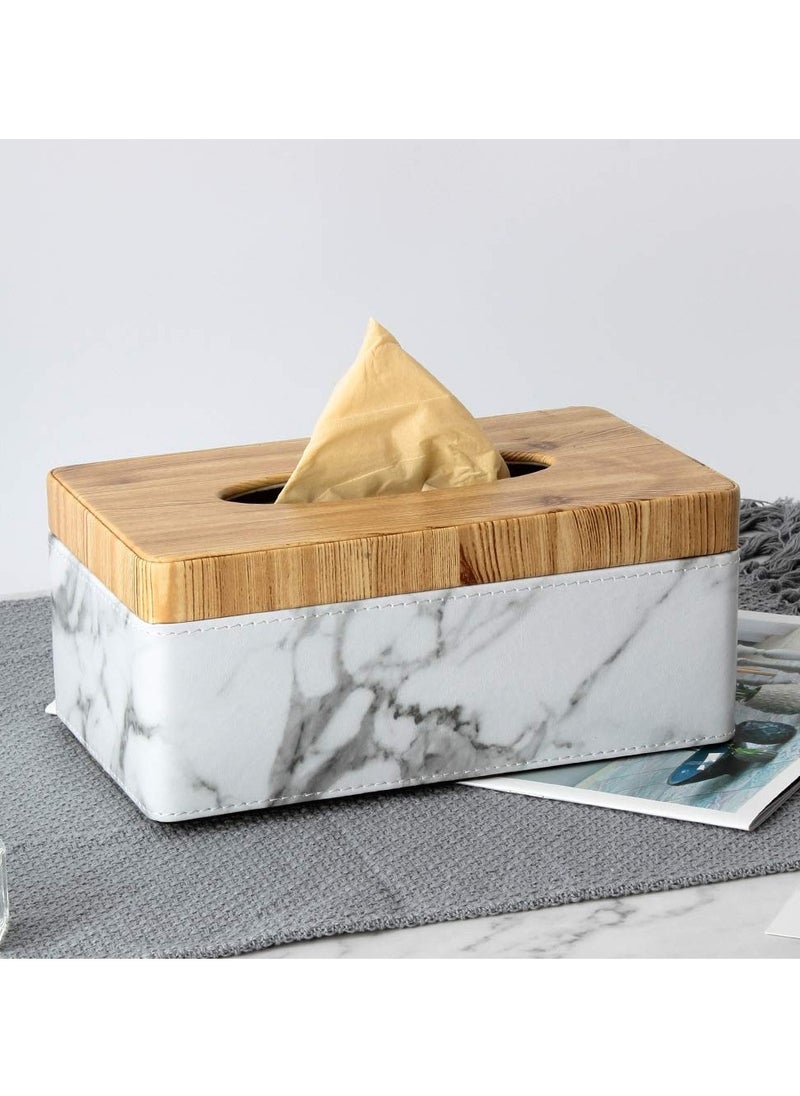 PU Leather Tissue Box Cover, Rectangular Napkin Holder Case for Home, Office, Car, Living Room Desks and Tables - pzsku/Z8FFDC06A6DBE955879DFZ/45/_/1702620600/c376fc36-2054-4309-913b-ef118536f703