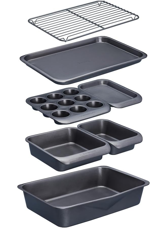 Master Craft Smart Space Stacking Non Stick Bakeware Set Display Boxed 41 X 31 X 10.5 Cm - Image 1