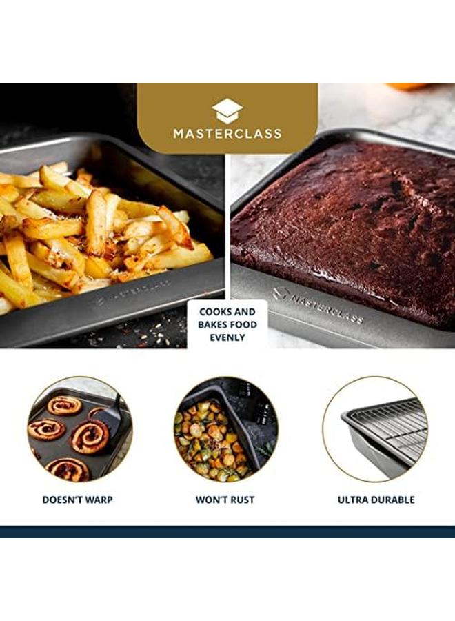 Master Craft Smart Space Stacking Non Stick Bakeware Set Display Boxed 41 X 31 X 10.5 Cm - Image 4