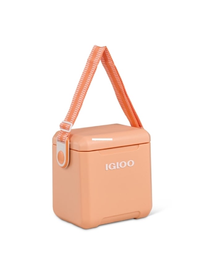 Igloo Tag-A-Long Too Foam-Insulated Cooler Apricot 11 quart 32972