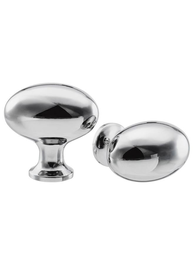 زبون مقبض مطلي بالكروم، 35 مم - Image 1