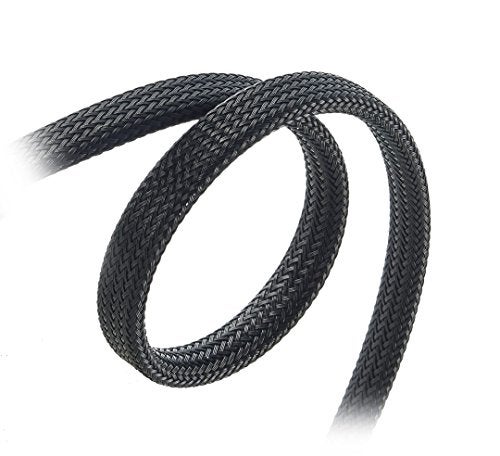 CableMod ModMesh Sleeved SATA 3 Cable (Black, 30cm) - Image 3
