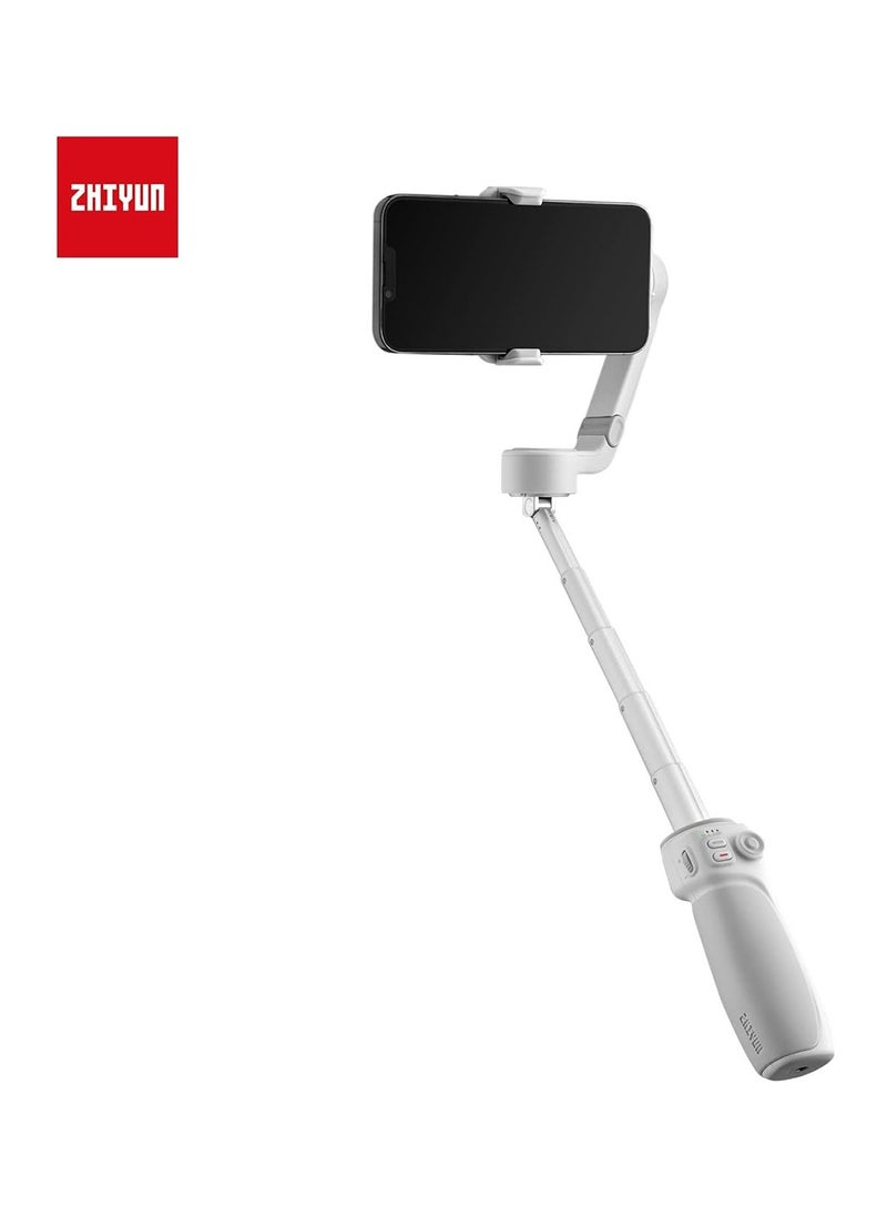 Zhiyun - Smooth Q4 Gimbal Stabilizer for iPhone Smartphone,3-Axis Foldable Phone Gimbal Built-in Selfie Stick for Vlogging YouTube TikTok - Image 1