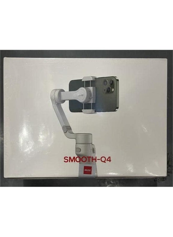 Zhiyun - Smooth Q4 Gimbal Stabilizer for iPhone Smartphone,3-Axis Foldable Phone Gimbal Built-in Selfie Stick for Vlogging YouTube TikTok - Image 1