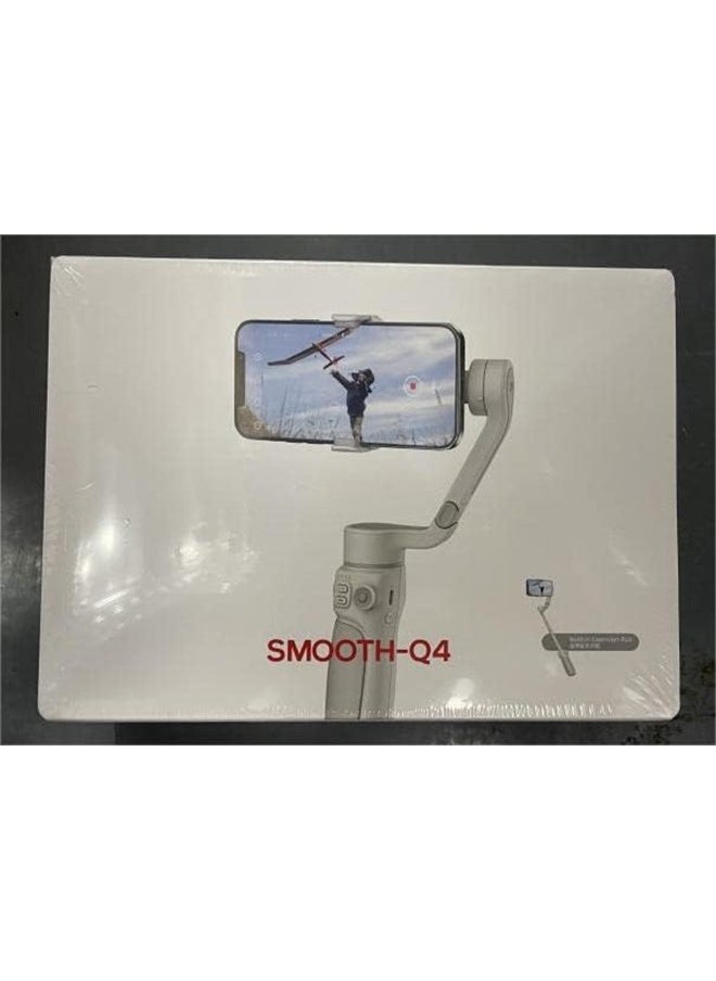 Zhiyun - Smooth Q4 Gimbal Stabilizer for iPhone Smartphone,3-Axis Foldable Phone Gimbal Built-in Selfie Stick for Vlogging YouTube TikTok - Image 1