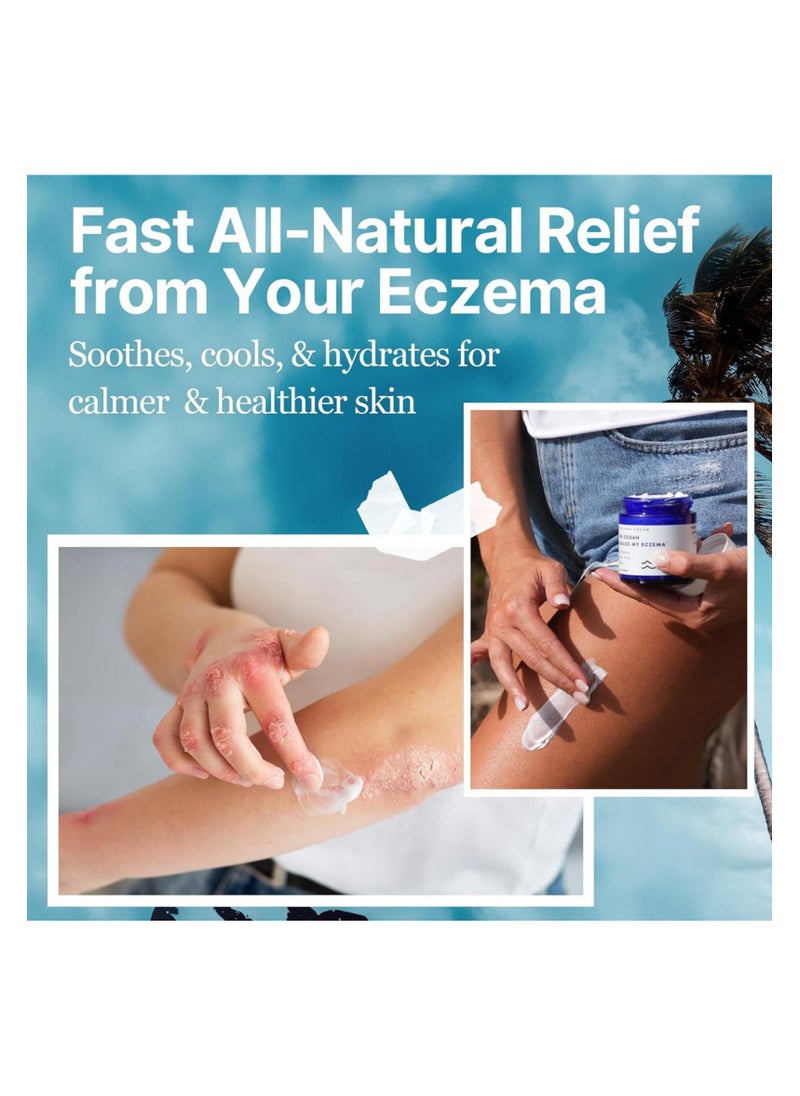 Natural Soothing Eczemas Cream, Healed Sea Moss Colloidal Oats, Hydrating Soothing Cream, for Dry Sensitive and Eczema Prone Skin, Dermatological Body Cream, Daily Body & Face Application (118ml) - pzsku/Z8FFE043EC22F93081EEBZ/45/_/1720078548/0d5e33c8-1ea8-4825-8e75-bf58abfdd665