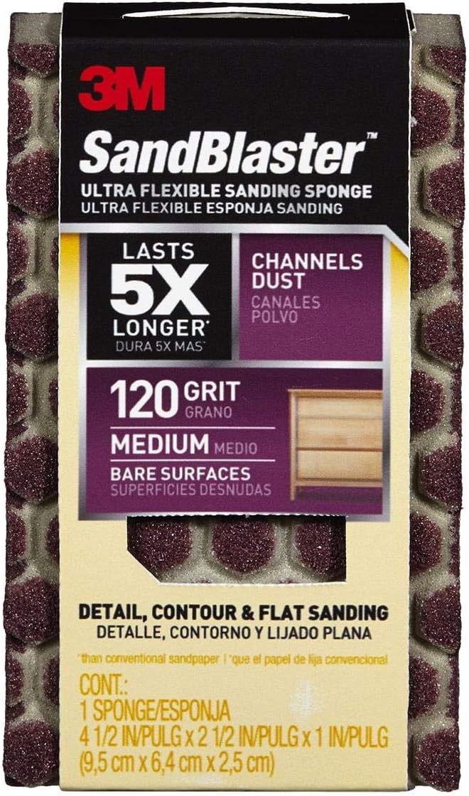 3M SandBlaster Ultra Flexible Sanding Sponge - Image 1