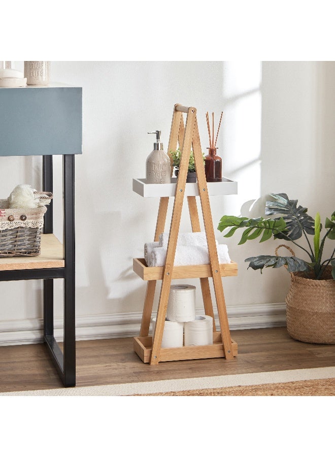 Home Box Lexus 3-Tier Triangular Bath Rack 30 x 80 x 18 cm - Image 5