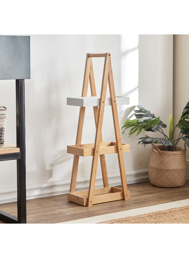 Home Box Lexus 3-Tier Triangular Bath Rack 30 x 80 x 18 cm - Image 2