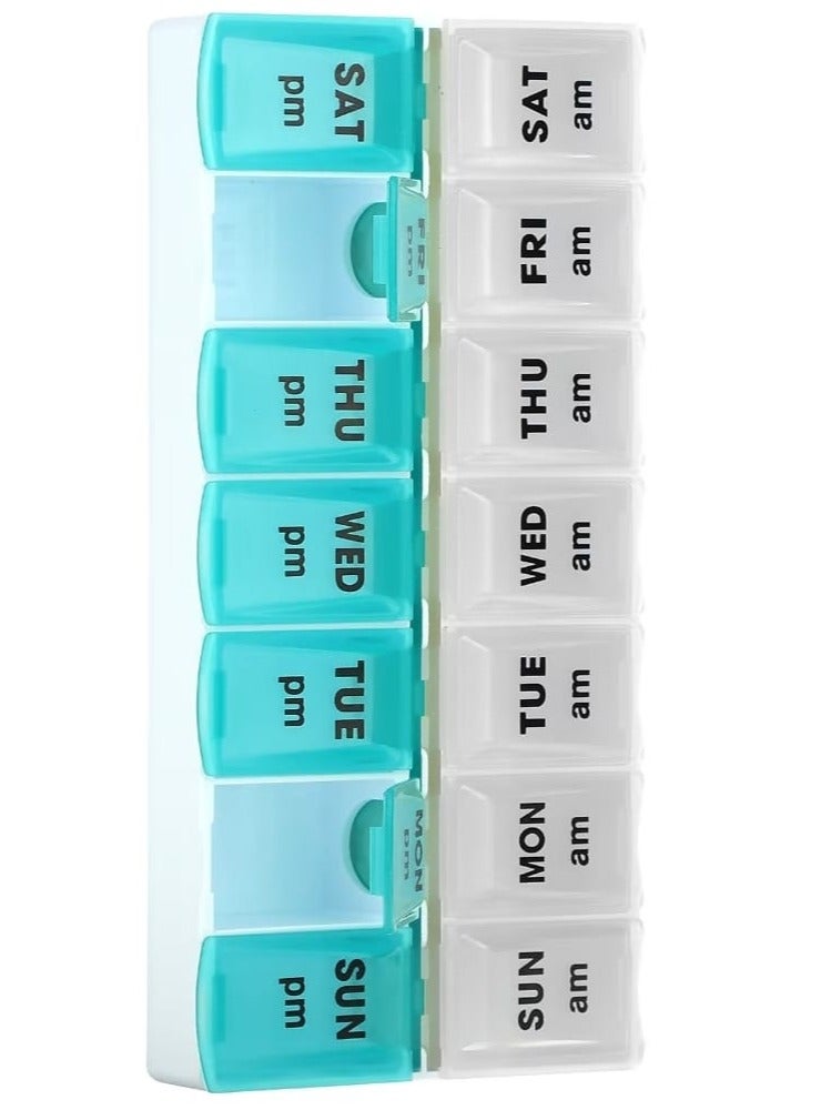 أبيكس منظم الأقراص أسبوعيًا مرتين يوميًا 1 منظم أقراص - Image 2