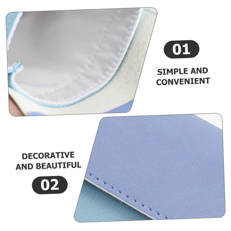 PU Period Bag 2 Pack Travel Pouch For Sanitary Napkins Washable Multi Purpose - Image 5