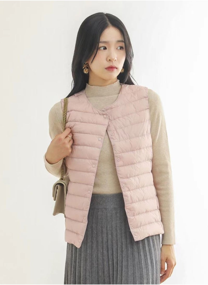 Loquat - Autumn Winter Women's Fashion Sleeveless Warm Vest - Image 1
