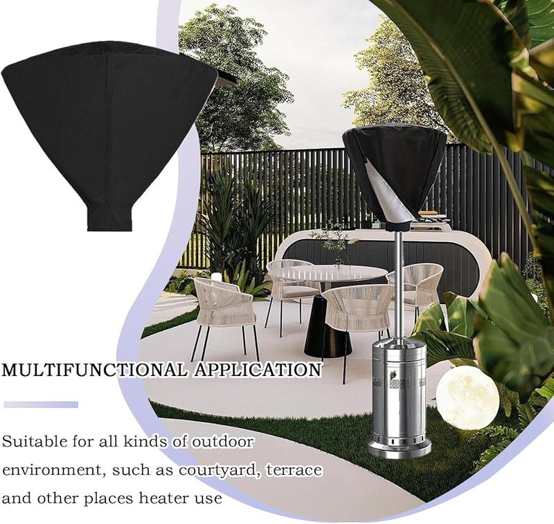 Heater Cover With Storage Bag Portable Radiator Protective Case For Patio Deck - Image 5