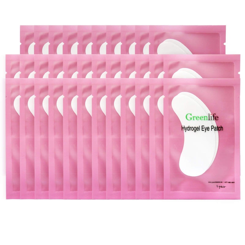150 pairs GreenLife 100 Naturel Eyelash Extension Under Eye Gel Pads patches kit Collagen 50 150 300 Pairs with Aloe Vera Hydrogel Eye Patches set for Eyelash Extension Supplies Tools